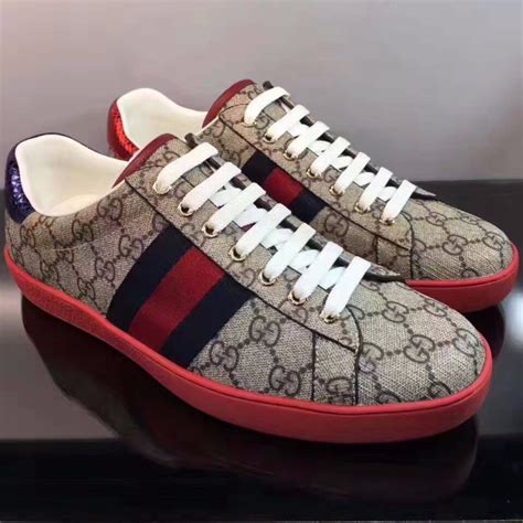 real gucci ace shoes